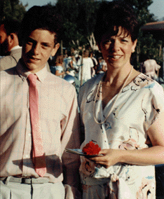 Robert and Claudia in 1986