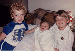 Kenon, Colin, and Corrigan in late 1984